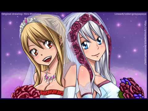 Видео: Нацу Люси и Лисанна -она хотела быть тобой