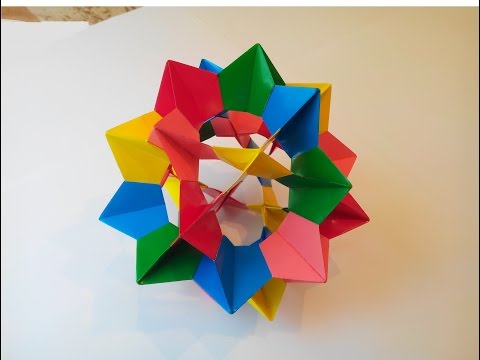 Видео: Кусудама Электра (Dave Mitchell), Electrical Kusudama
