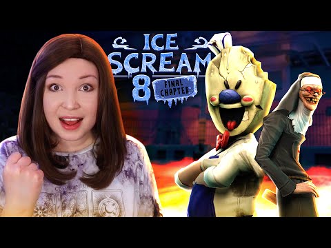 Видео: СБЕЖАЛИ ОТ РОДА И МОНАШКИ! ФИНАЛ [Полное прохождение Ice Scream 8: Final Chapter]