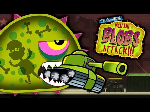 Видео: ХИЩНЫЙ СЛИЗЕНЬ МУТАНТ ест ТАНКИ игра про ГОЛОДНОГО СЛИЗНЯ Tales from Space: Mutant Blobs Attack