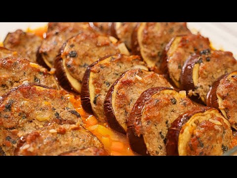 Видео: Нереальная ВКУСНЯТИНА на обед или ужин! Баклажаны с фаршем в духовке