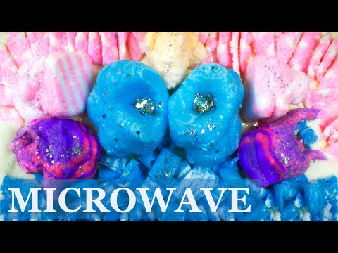 Видео: АСМР Микроволновочное мыло 💙💜. Яркий нежный хруст 🌸. Расслабляющие видео 🎧