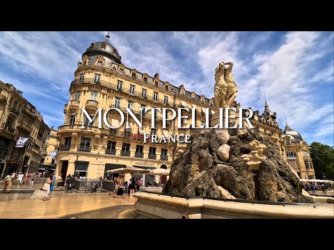 Видео: 🇫🇷 Прогулка по старому городу Монпелье | Средневековые улочки и история (с гидом)