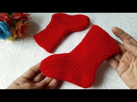 Видео: Bolajonlar uchun paypoq  to‘qish. Болажонларимиз учун пайпоķ тýķиш. Вязание носочки для детей