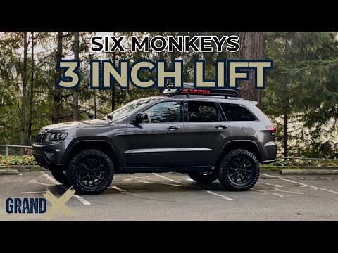 Видео: Jeep Grand Cherokee (WK2) 3-дюймовый подъемник