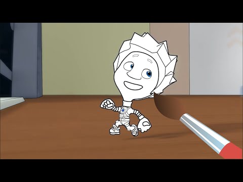 Видео: Раскраски с Фиксиками - Холодильник  - раскраски для детей