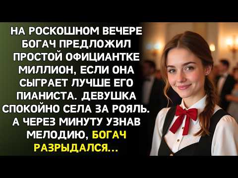 Видео: Если сыграешь лучше моего пианиста  заплачу миллион! - усмехнулся миллионер  на роскошном вечере…