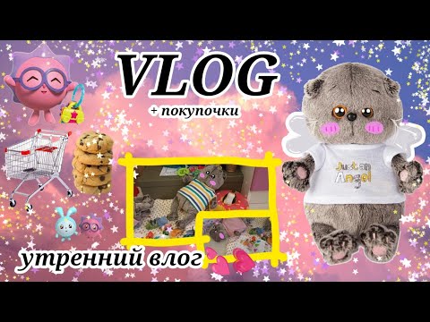 Видео: Утренний влог с басиками. + НОВИНОЧКИ. ЦЕЛЫЙ ДЕНЬ ВМЕСТЕ 💗