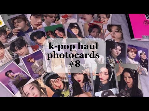 Видео: распаковка straykids, le sserafim, zerobaseone, aespa