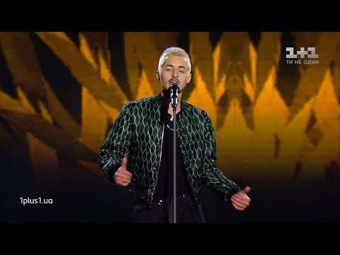 Видео: Андрей Хайат – "В кінці греблі шумлять верби" – выбор вслепую – Голос страны 9 сезон