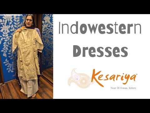 Видео: Индо-западные платья - 1635