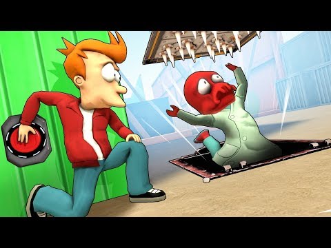 Видео: ВУБ-ВУБ-ВУБ-ВУБ! ФРАЙ VS ЗОЙДБЕРГ ИЗ МУЛЬТИКА ФУТУРАМА - МАНЬЯК КСГО