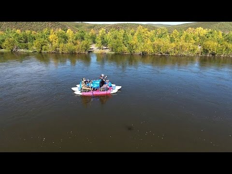 Видео: UHD(4k) Река Онон. 2016г.