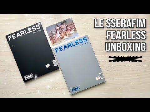 Видео: LE SSERAFIM 'FEARLESS' SET | Unboxing | Обзор | Распаковка | Анбоксинг