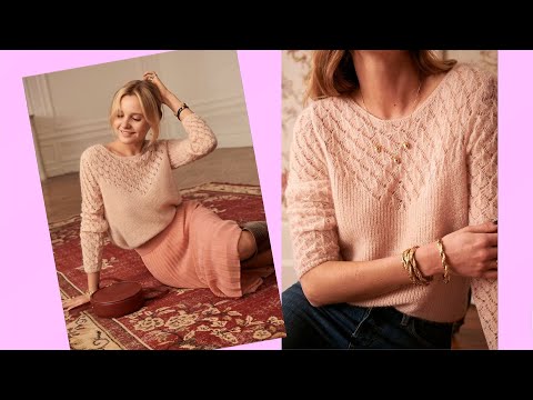 Видео: Изящная французская кофточка от дизайнеров Sezane