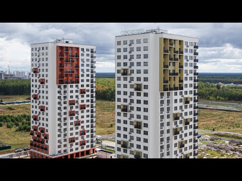 Видео: Динамика строительства ЖК «Отличие» – сентябрь 2025