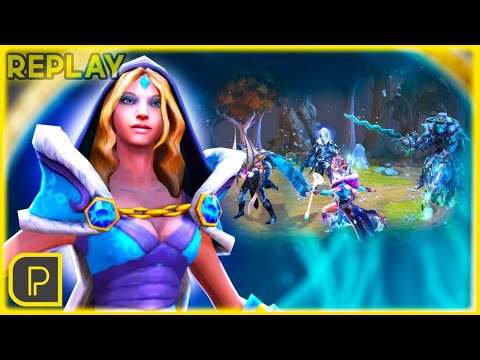 Видео: Кайтинг с Crystal Maiden [Повтор, Комментарии]