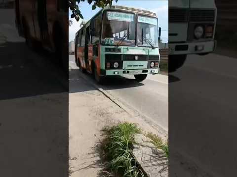 Видео: Автобус паз 32054 | т550ор174, маршрут 60с