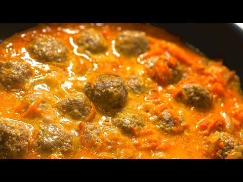 Видео: ФРИКАДЕЛЬКИ В СЛИВОЧНО-ТОМАТНОМ СОУСЕ!