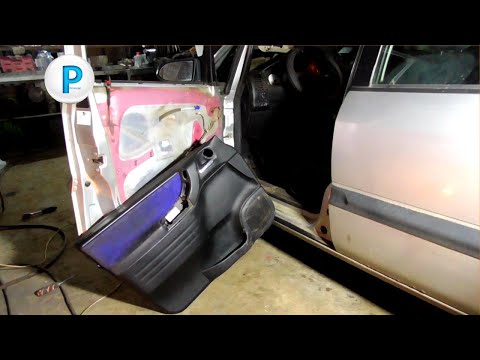 Видео: Как снять дверную карту обшивку двери Опель Зафира А