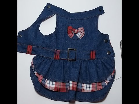 Видео: МК по пошиву платья для собаки + выкройка