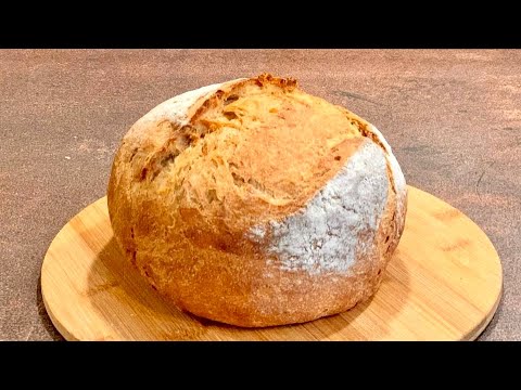Видео: Хляб изпечен в плик и без - сравнявам резултата / Хлеб в мешке и без - смотрите результат