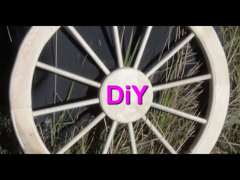 Видео: DiY. Деревянное колесо. утилизация обрезков