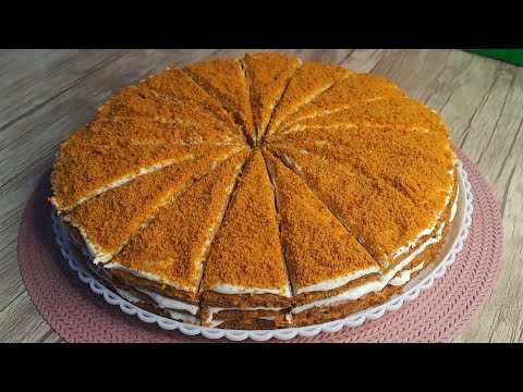 Видео: МЕДОВИК за 20 Минут!Теперь вы будете готовить КОРЖИ только так! Ленивый МЕДОВИК без раскатки КОРЖЕЙ