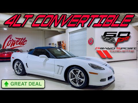 Видео: Белый кабриолет C6 60-х годов 2013 года на выставке Corvette World!