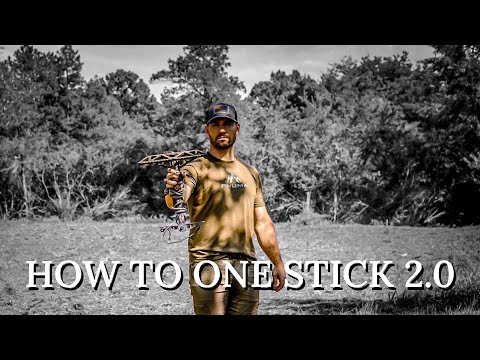 Видео: Как использовать одну палку - Мобильная охотничья установка 2023: Лучший способ охоты?