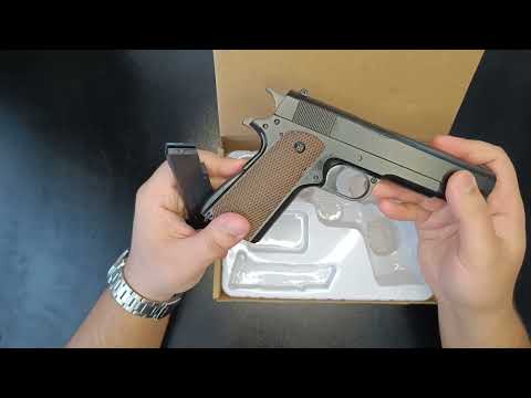 Видео: Обзор пистолета Airsoft Gun C.8 Colt 1911 Classic от EXQO