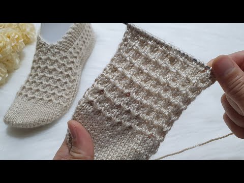 Видео: Никто не верил, что существуют две иглы ✅️ Бесшовные пинетки с двумя иглами ✅️Простая модель пинеток