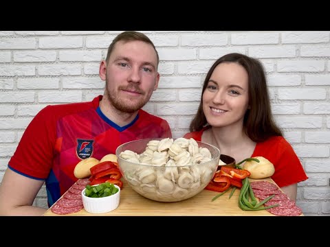 Видео: МУКБАНГ ПЕЛЬМЕНИ КОЛБАСА ОВОЩИ MUKBANG DUMPLINGS SAUSAGE VEGETABLES ответы на вопросы