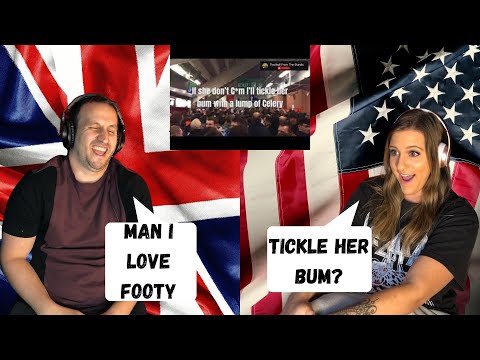 Видео: Британский муж объясняет американской жене | 10 самых мерзких футбольных кричалок **РЕАКЦИЯ**