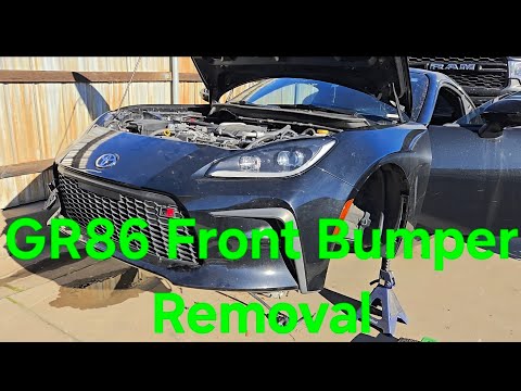 Видео: GR86 BRZ Как снять передний бампер