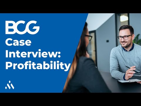 Видео: Разбор кейса по рентабельности: стиль BCG — с бывшим консультантом Bridgespan