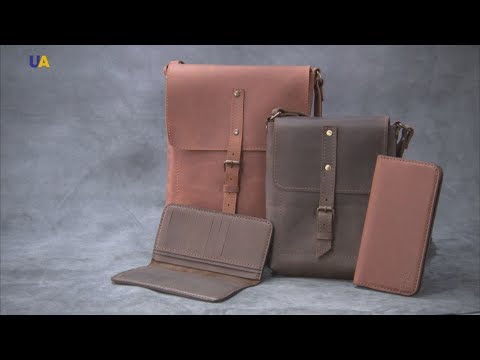 Видео: Кошельки и сумки ручной работы от Мирослава Ильницкого | Мастер дела