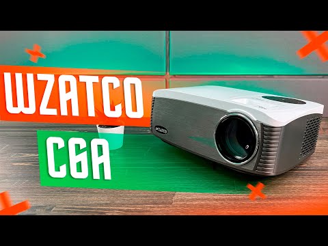 Видео: ПОПУЛЯРНЫЙ ТОП 🔥 ПРОЕКТОР WZATCO C6A WIFI Full HD 1920*1080 р