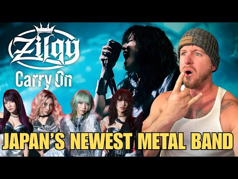 Видео: Новая прорывная метал-группа Японии! Первая реакция на клип «Zilqy» Carry On | ДЕБЮТ НОВОЙ ГРУППЫ!!