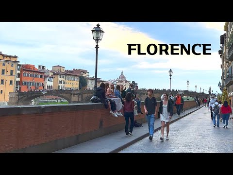 Видео: [4K]🇮🇹 Флоренция, Италия💗: Базилика Санта-Кроче, Галерея Уффици, Ужин в Паоли. 2023