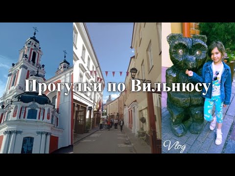 Видео: Прогулки по Вильнюсу, Дворец Правителей и старый город #vilnius