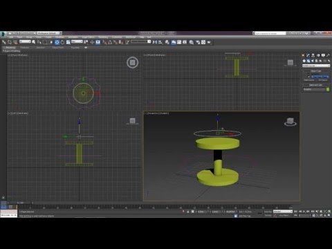 Видео: 3D Max. Урок №19. NURBS кривые. Создание драпировки и круглой скатерти.