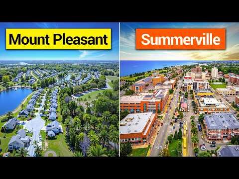 Видео: Почему Маунт-Плезант стоит на 600 тысяч долларов дороже Саммервилля (стоит ли оно того)