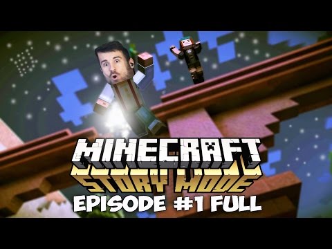 Видео: КВАДРАТНЫЕ ПРИКЛЮЧЕНИЯ - Minecraft: Story Mode [Эпизод 1 FULL]