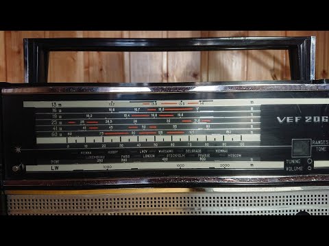 Видео: Радиоприемник "VEF-206". Часть 1