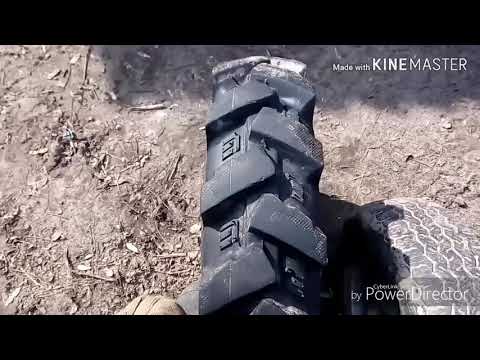 Видео: ЧТО С НЕЙ СЛУЧИЛОСЬ? Резина на мотоблок 12 слоёв ГОД СПУСТЯ.