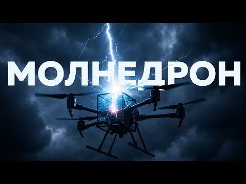 Видео: Первый дрон, вызывающий молнии на себя | ПУШКА