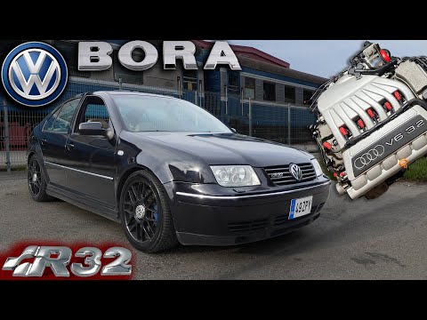 Видео: Volkswagen Bora VR6 R32 4motion DSG - Обзор + Заруба