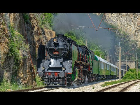 Видео: BDZ steam loco 01.23 from Sofia to Mezdra / Парен локомотив 01.23 от София до Мездра
