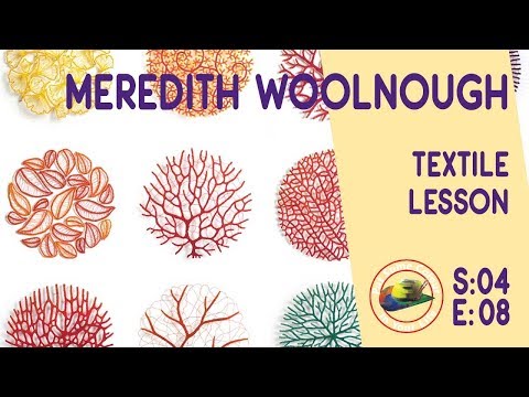 Видео: Советы по изобразительному искусству с потрясающими бесплатными уроками по текстилю от Мередит Ву...